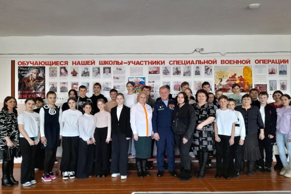 ВСТРЕЧА С УЧАСТНИКОМ СПЕЦИАЛЬНОЙ ВОЕННОЙ ОПЕРАЦИИ